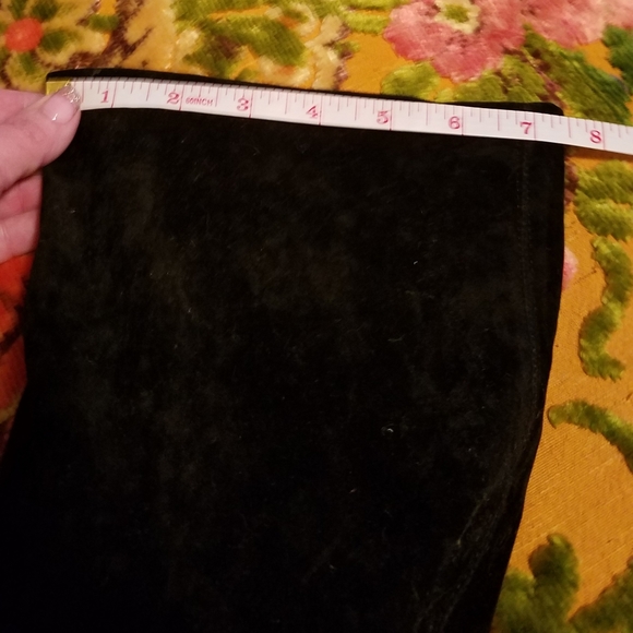 STEVE MADDEN VELVET BREWSTER BOOTS - Picture 2 of 7